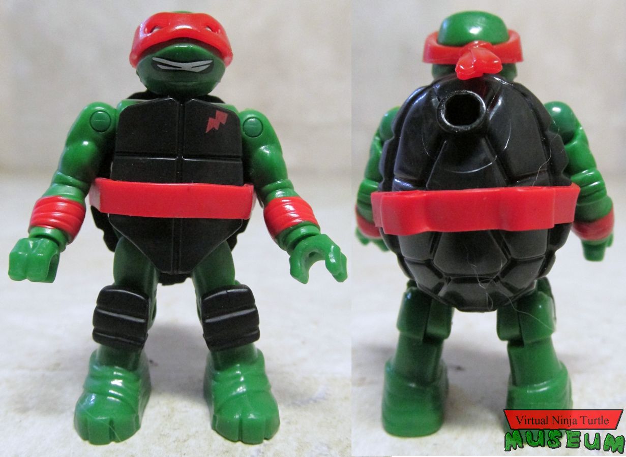 Dojo Combat Raphael front and back