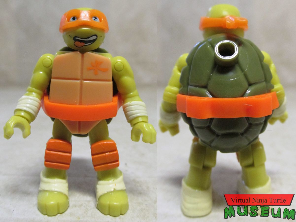 Nunchuk Training Michelangelo front and back