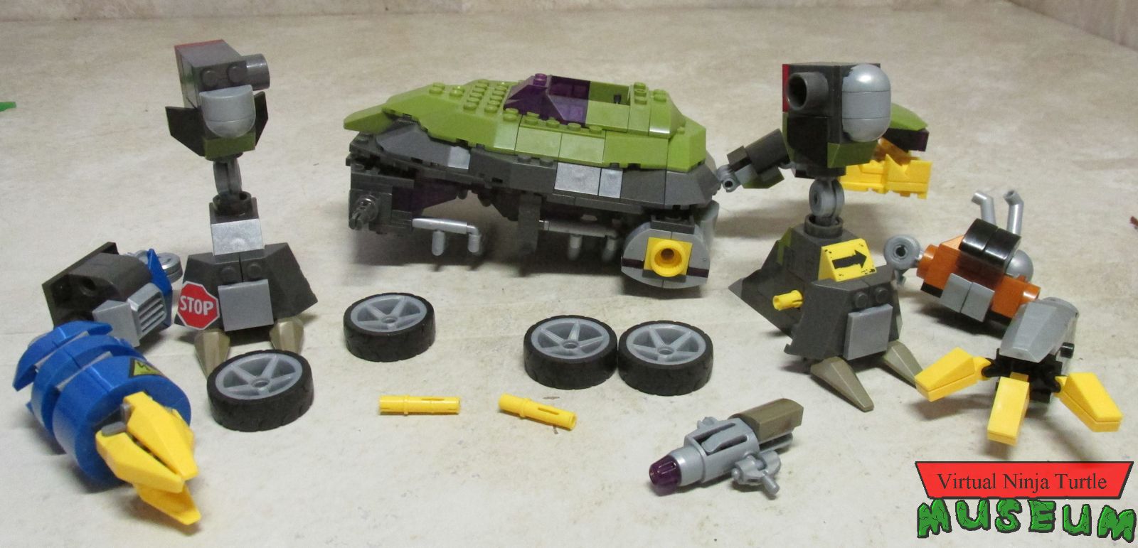 Turtle Mech disassembled