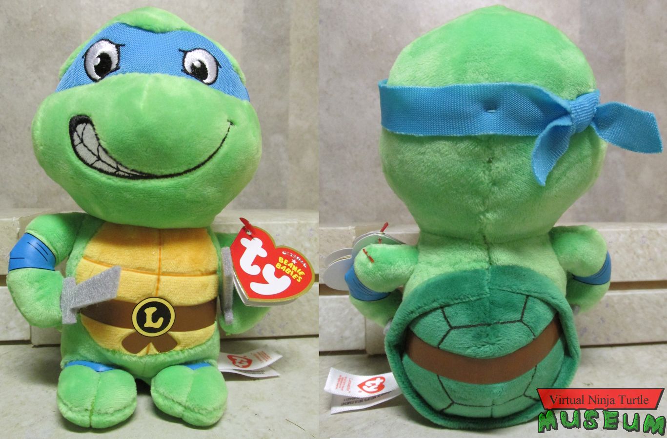 Leonardo front and back