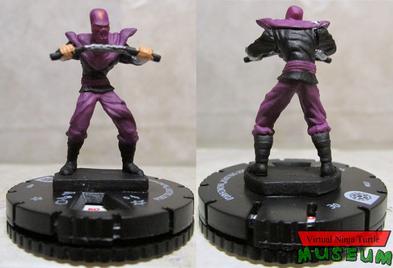 007 Foot Ninja (nunchaku) front and back