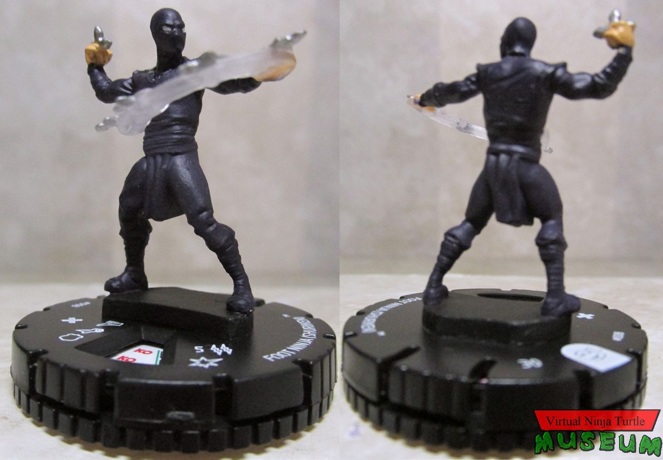 008 Foot Ninja (Shuriken) front and back