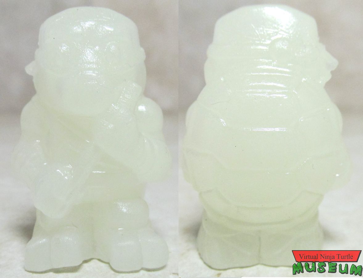 Glow in the Dark Donatello front and back