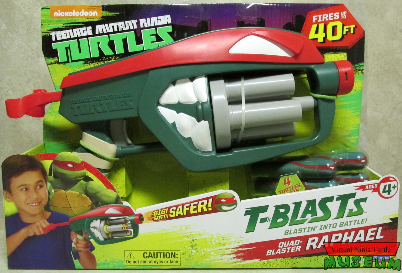 Quad-Blaster Raphael box front