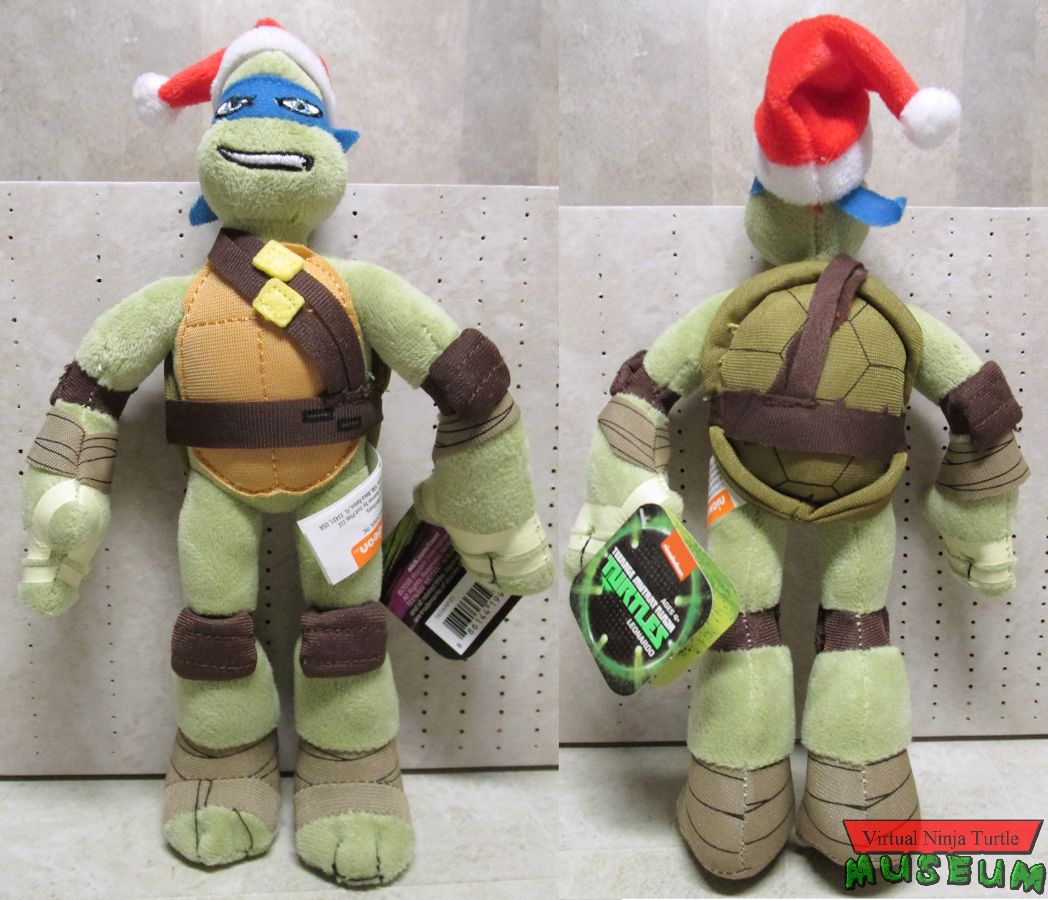 Christmas Plush Leonardo front and back