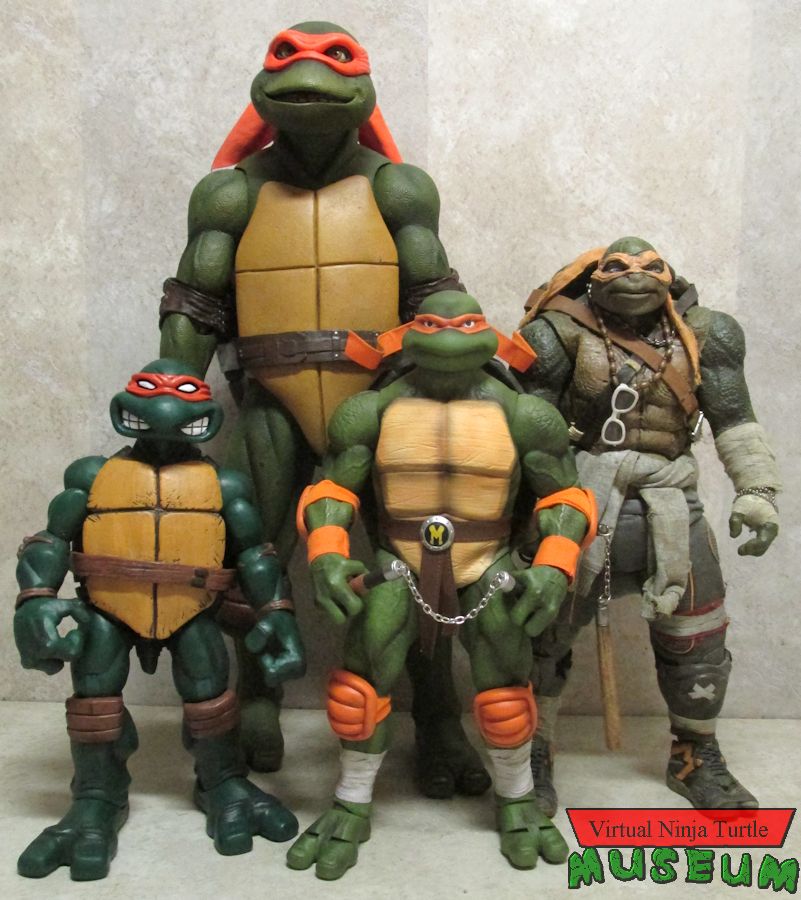 Michelangelo figure comparison