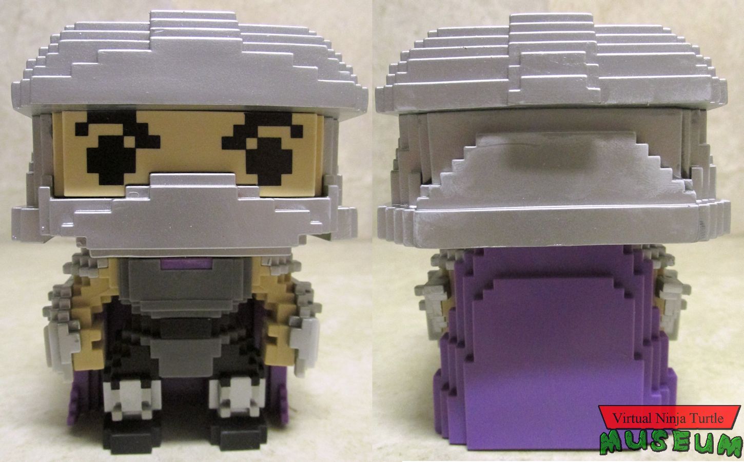 Shredder front and back