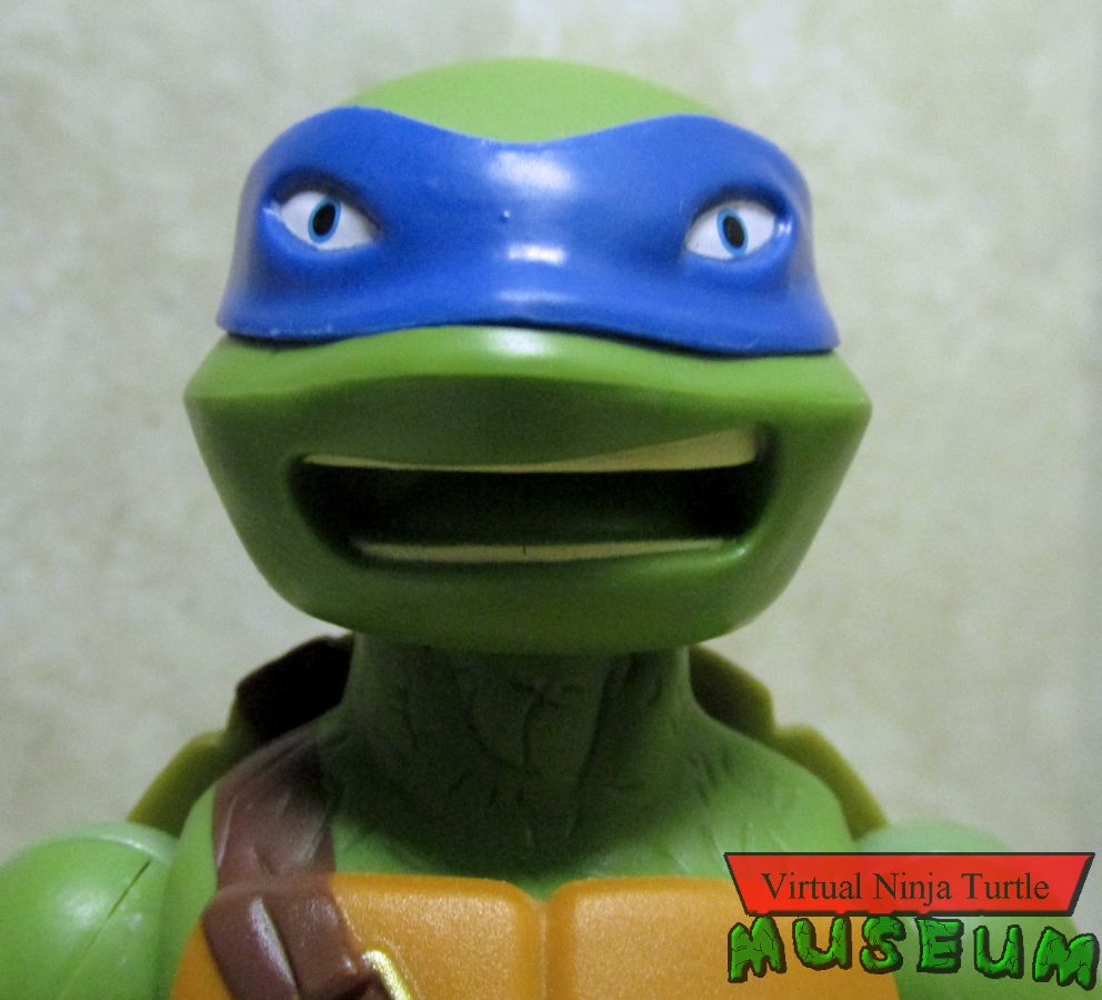Turtle Talkin' Leonardo close up
