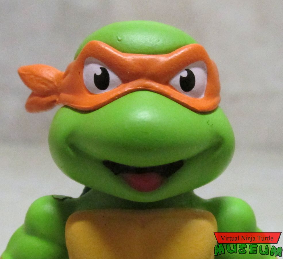 two inch Michelangelo close up