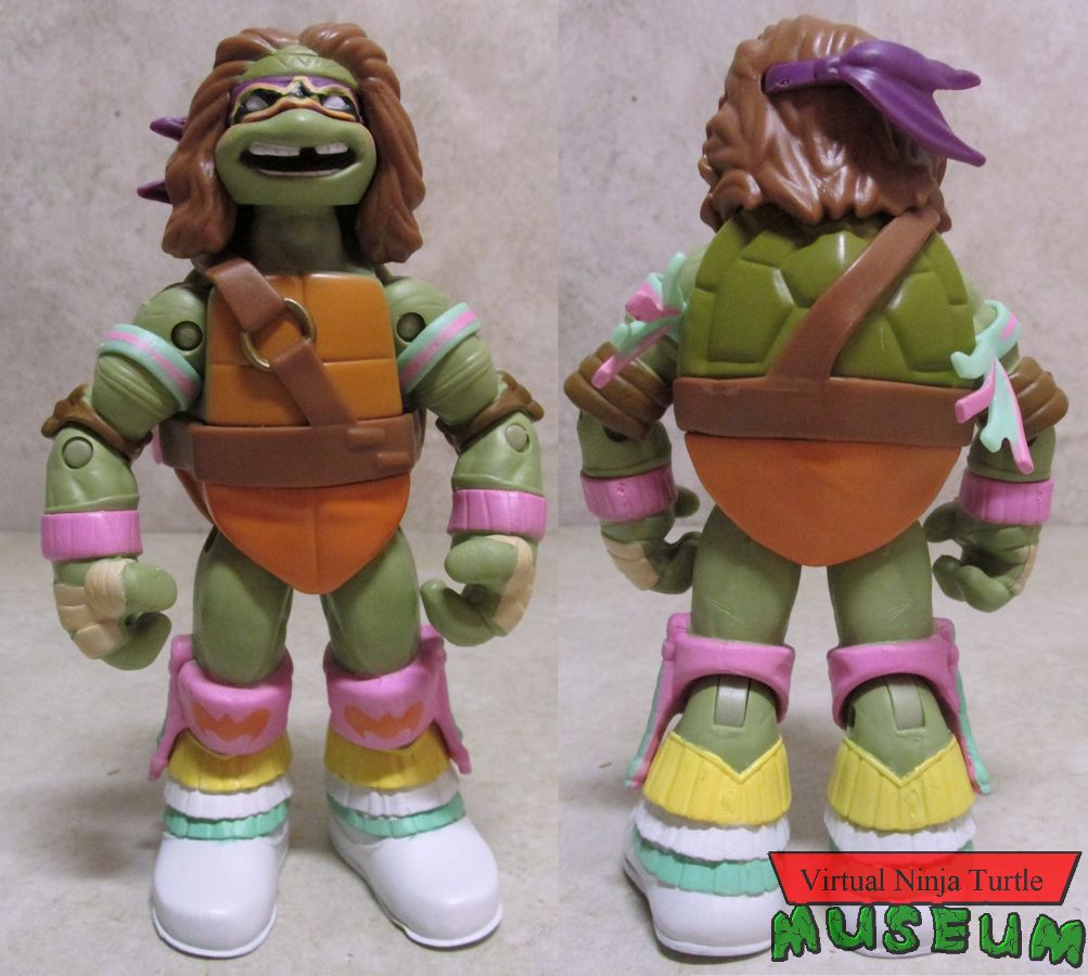 Donatello as Ultimate Warrior front and back