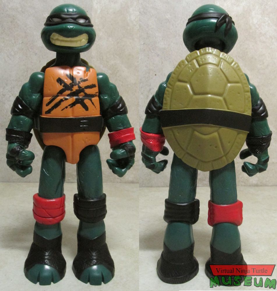 Mutant XL Super Ninja Raphael front and back