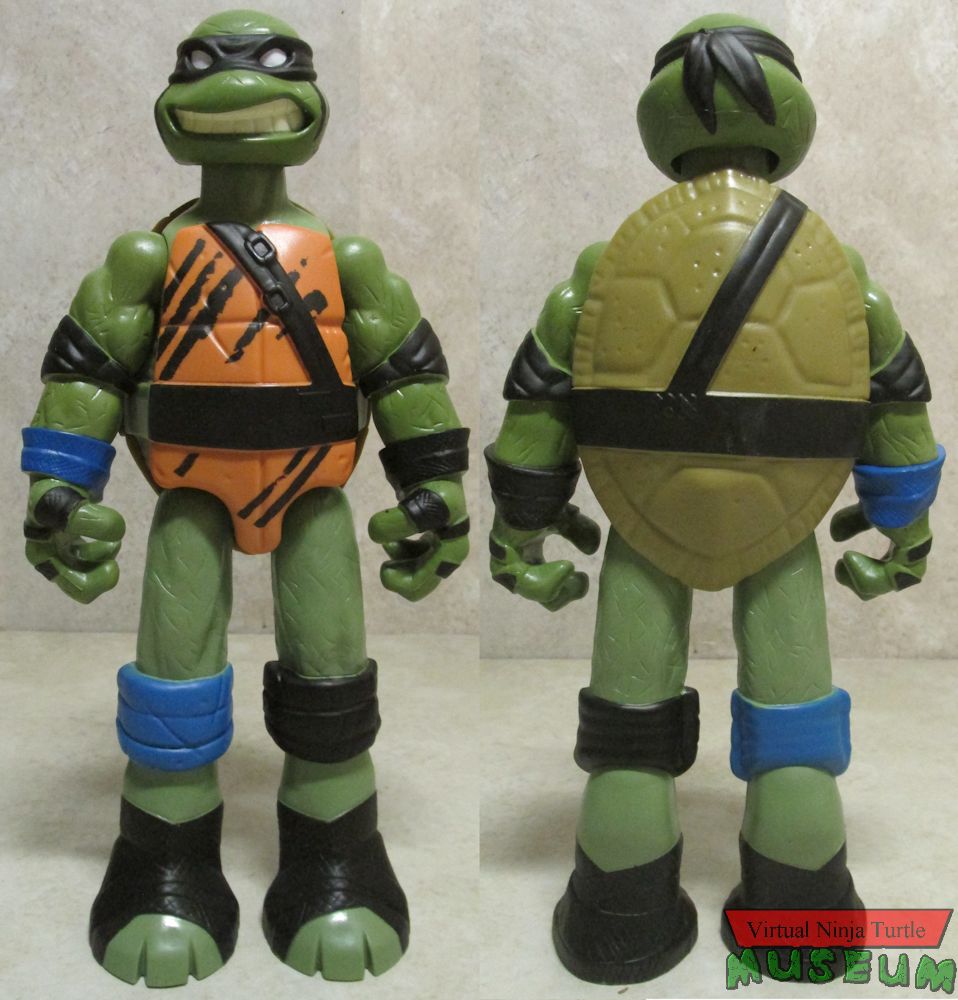 Mutant XL Super Ninja Leonardo front and back