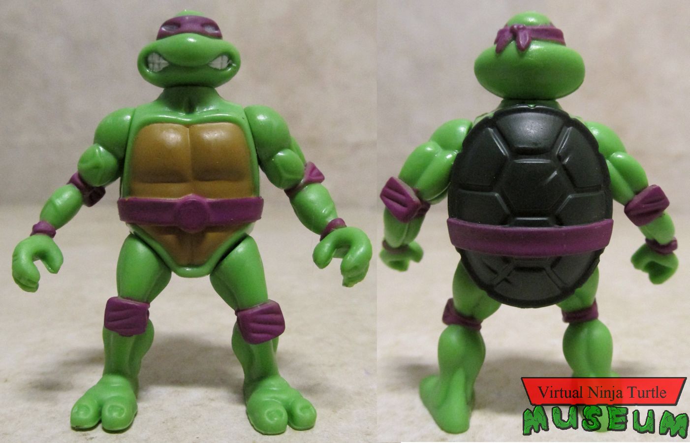 Donatello front and back