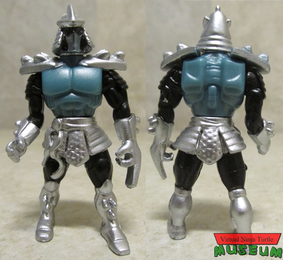 Shredder front and back