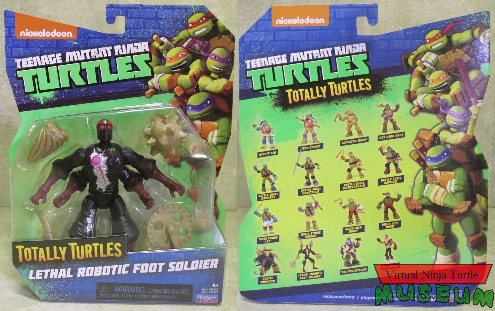 Totally Turtles card front and back