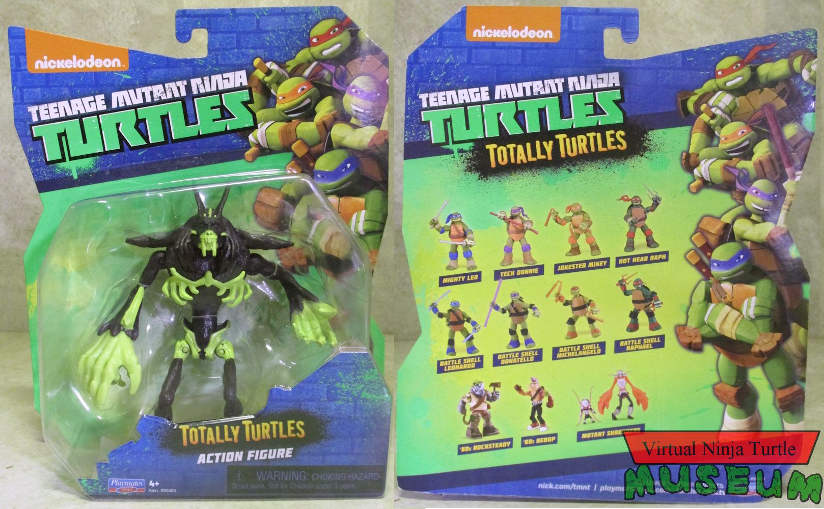 Totally Turtles card front and back