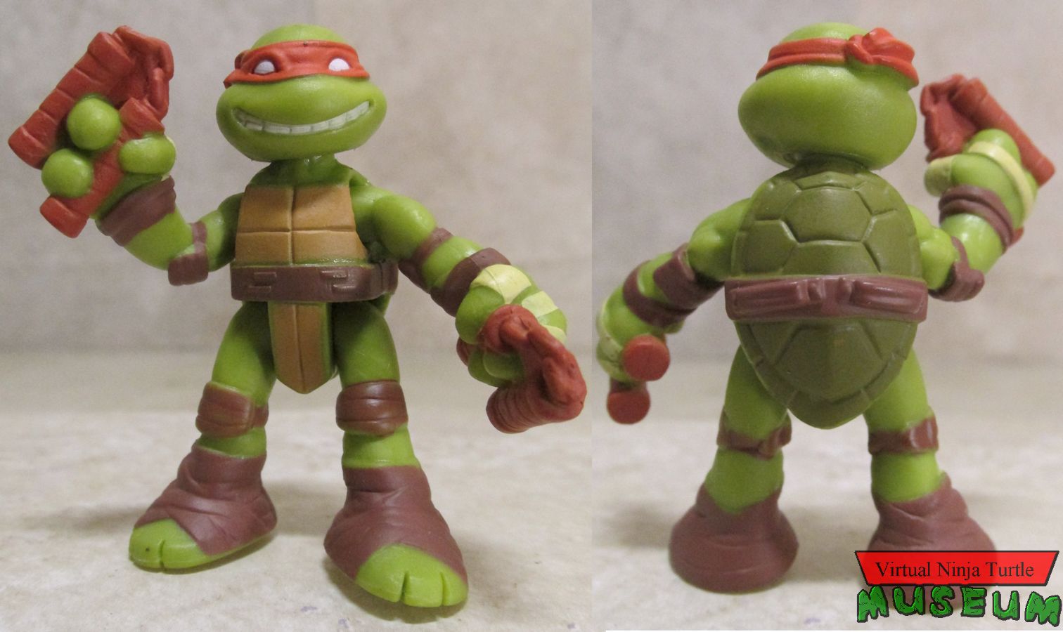 Michelangelo front and back