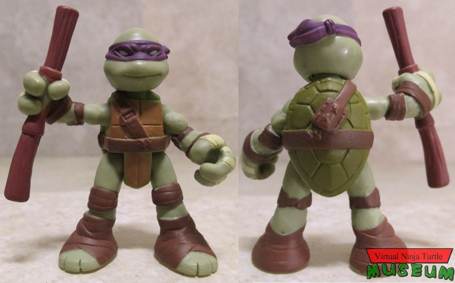 Donatello front and back