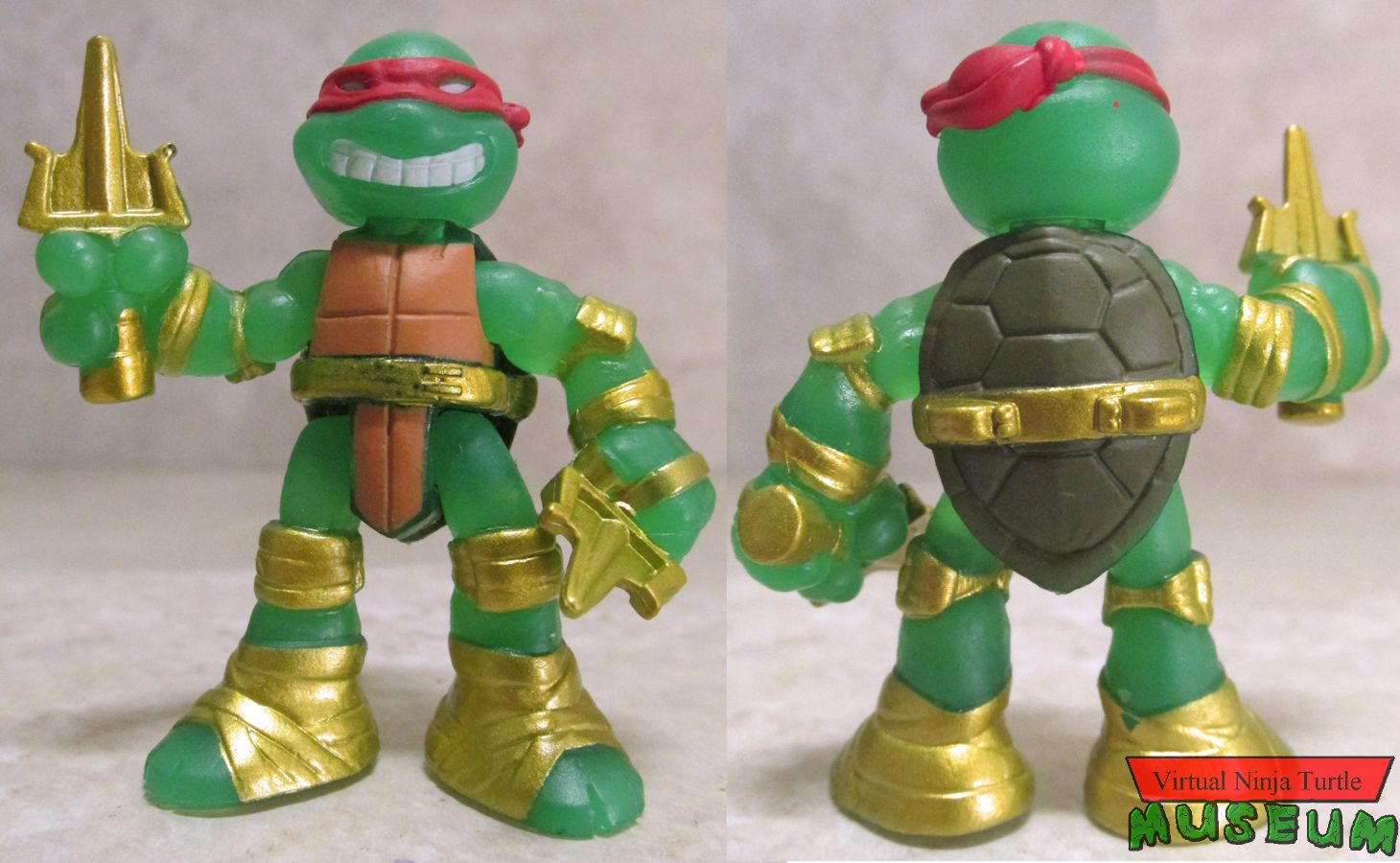 Raphael front and back