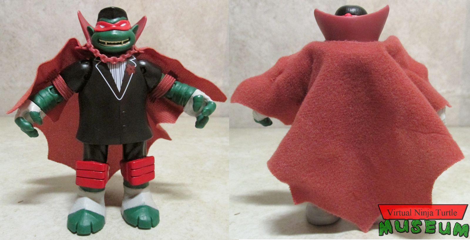 Vampire Raph front and back