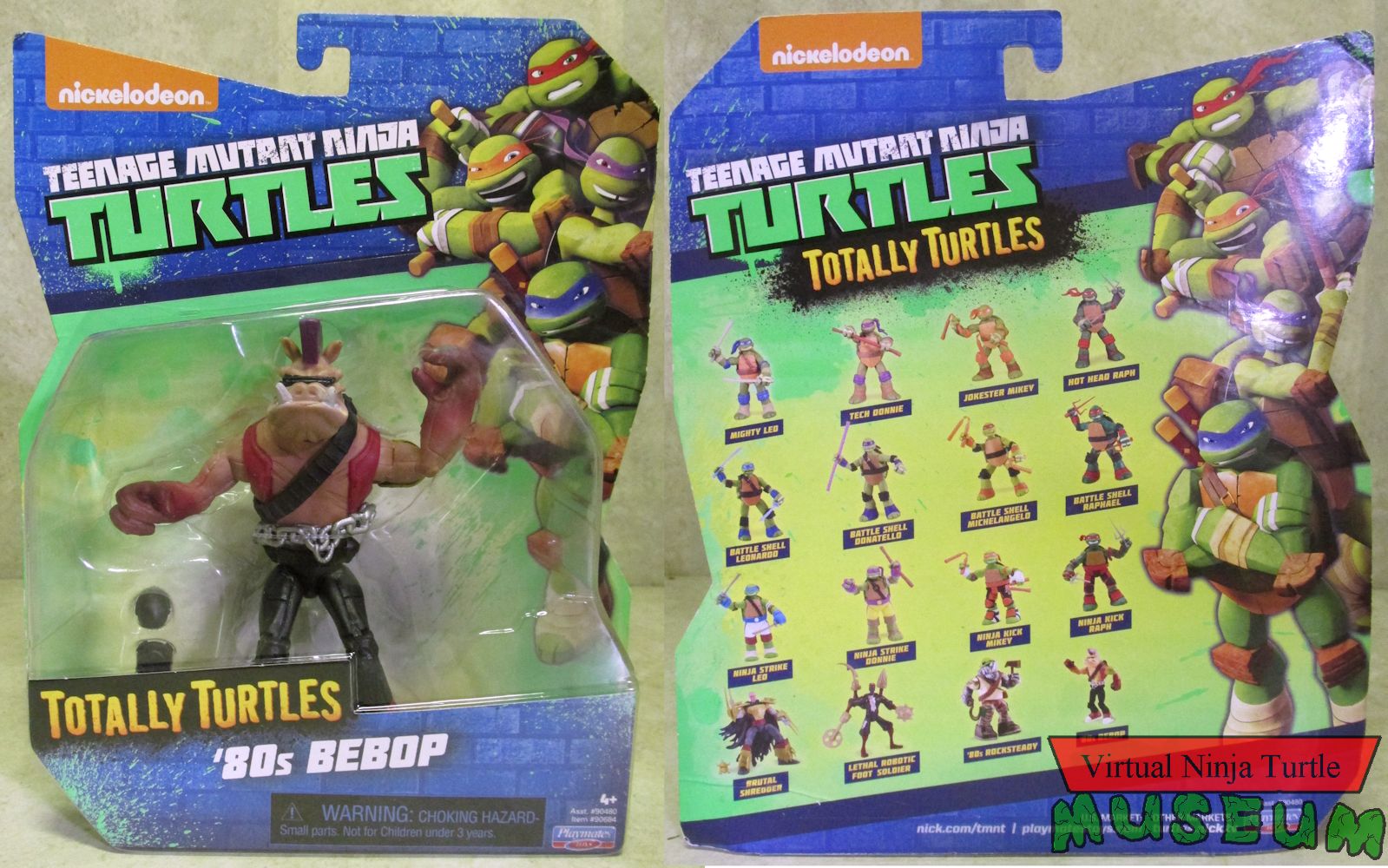 Totally Turtles card front and back