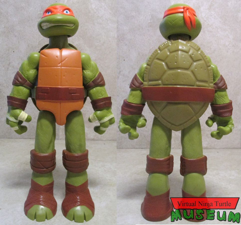 Mutant XL Michelangelo front and back