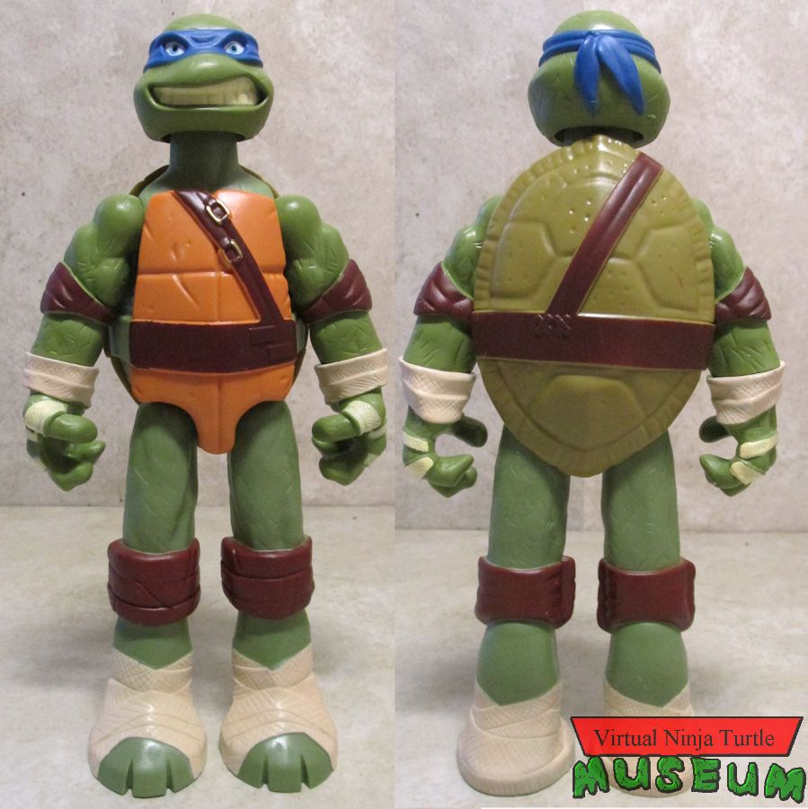 Leonardo front and back