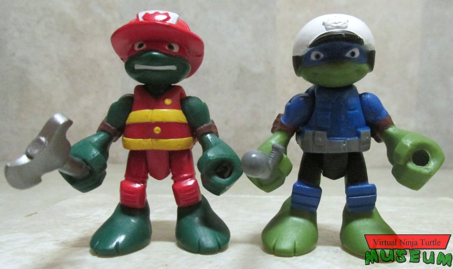 Police Leo & Fireman Raph