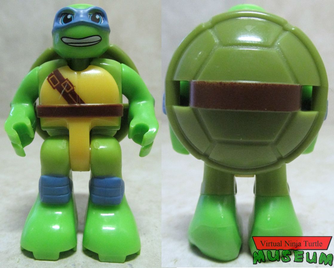 Leonardo front and back