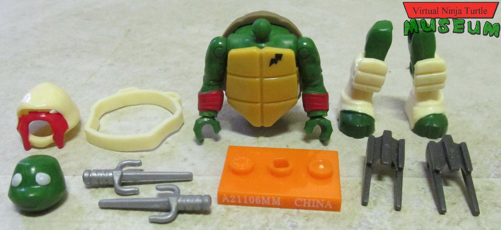 Vision Quest Raph blind bag parts