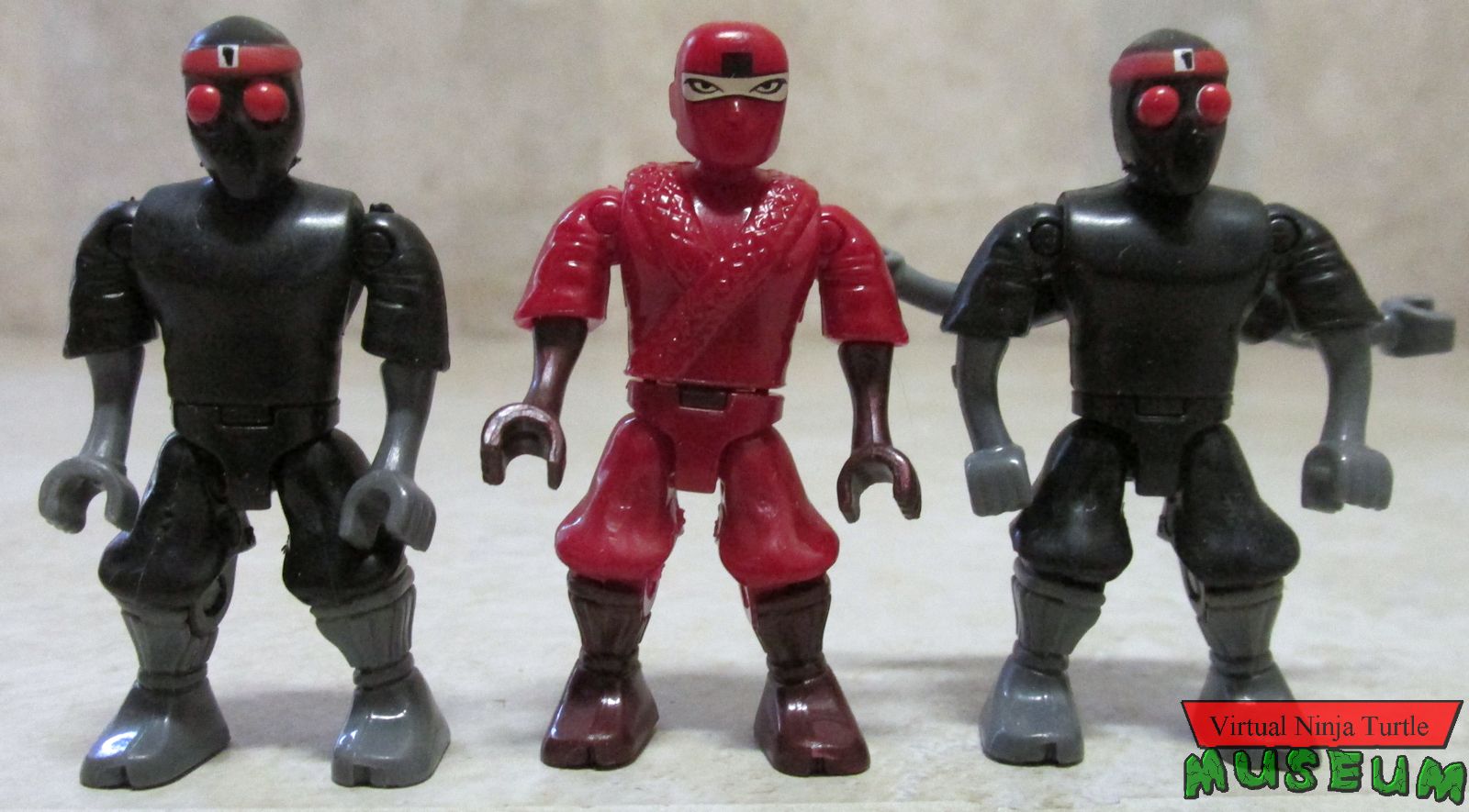 Red Ninja, Foot Ninja and Foot Bot