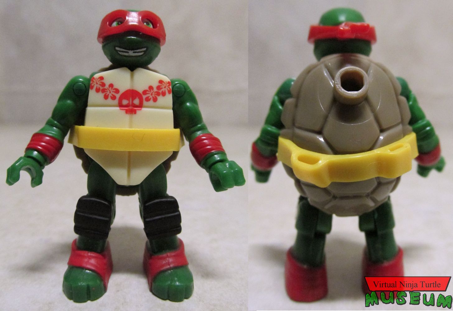 Raph front and back