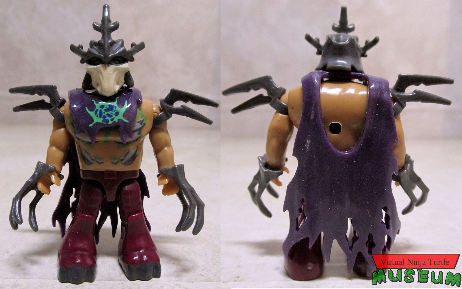 Super Shredder front and back