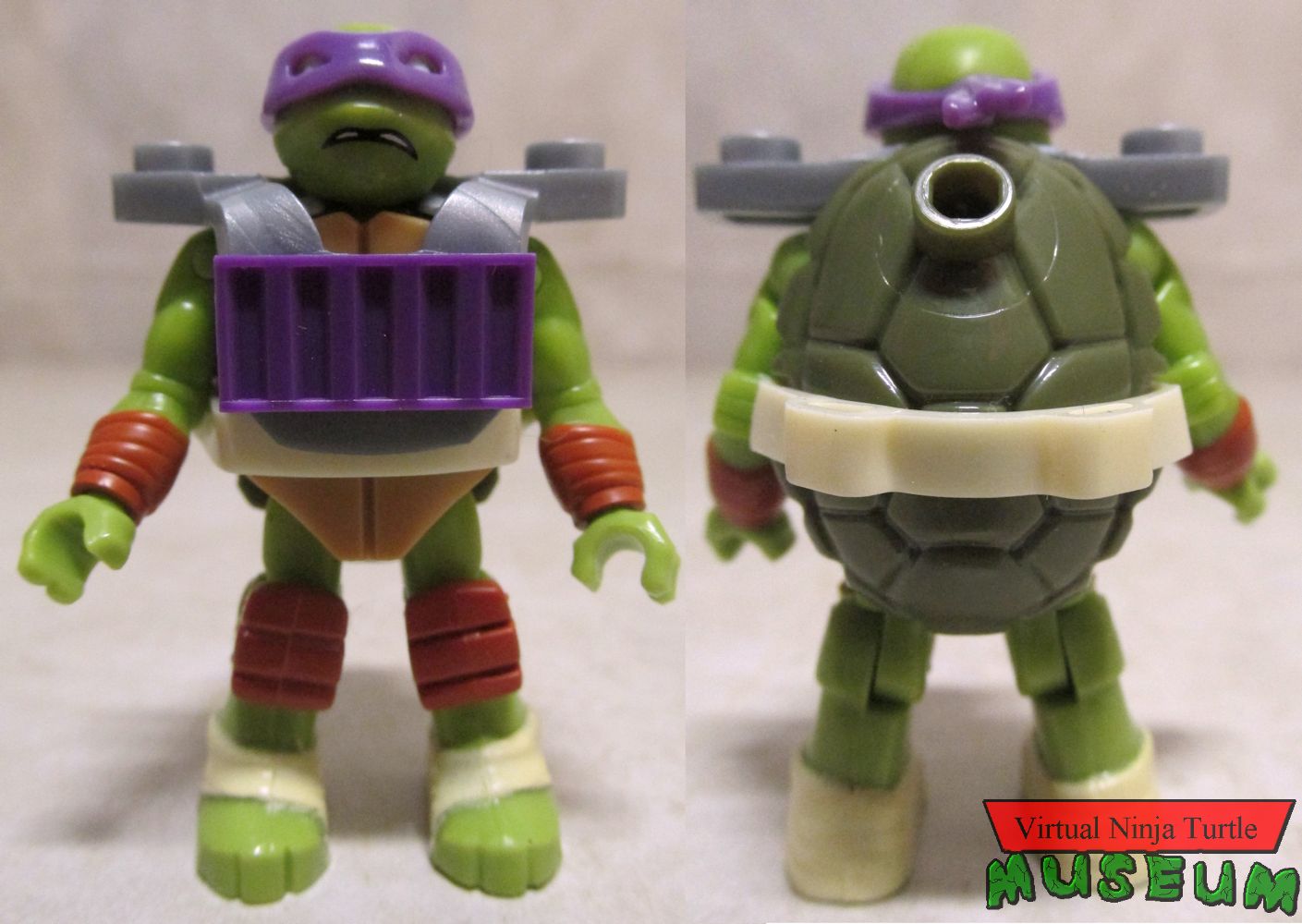 Donatello front and back