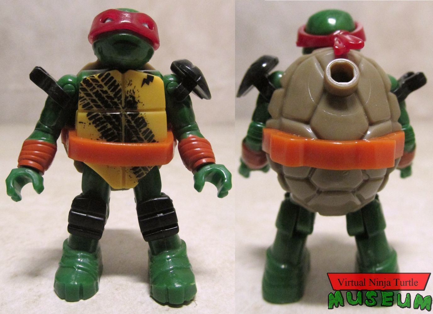 Raphael front and back