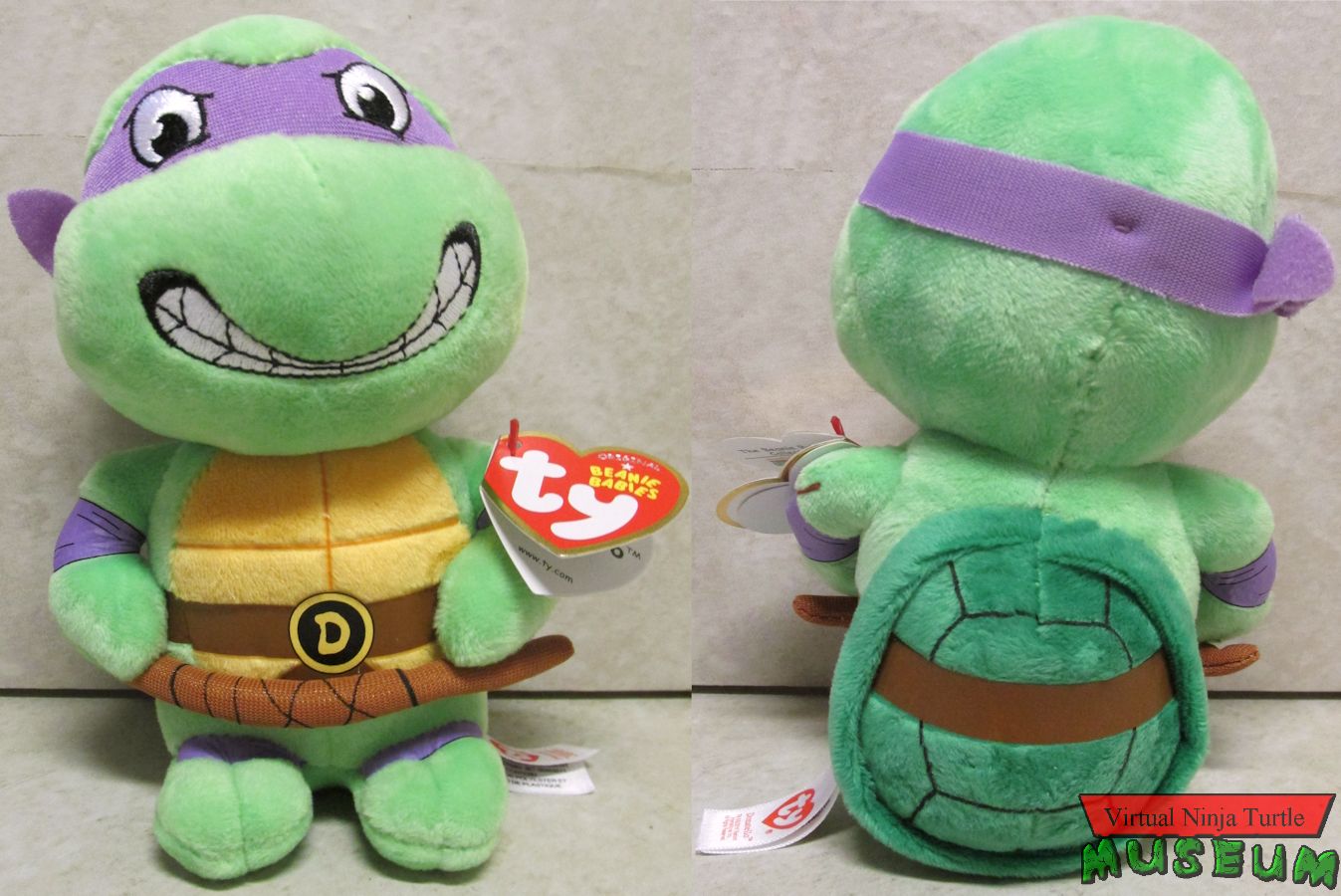 Donatello front and back