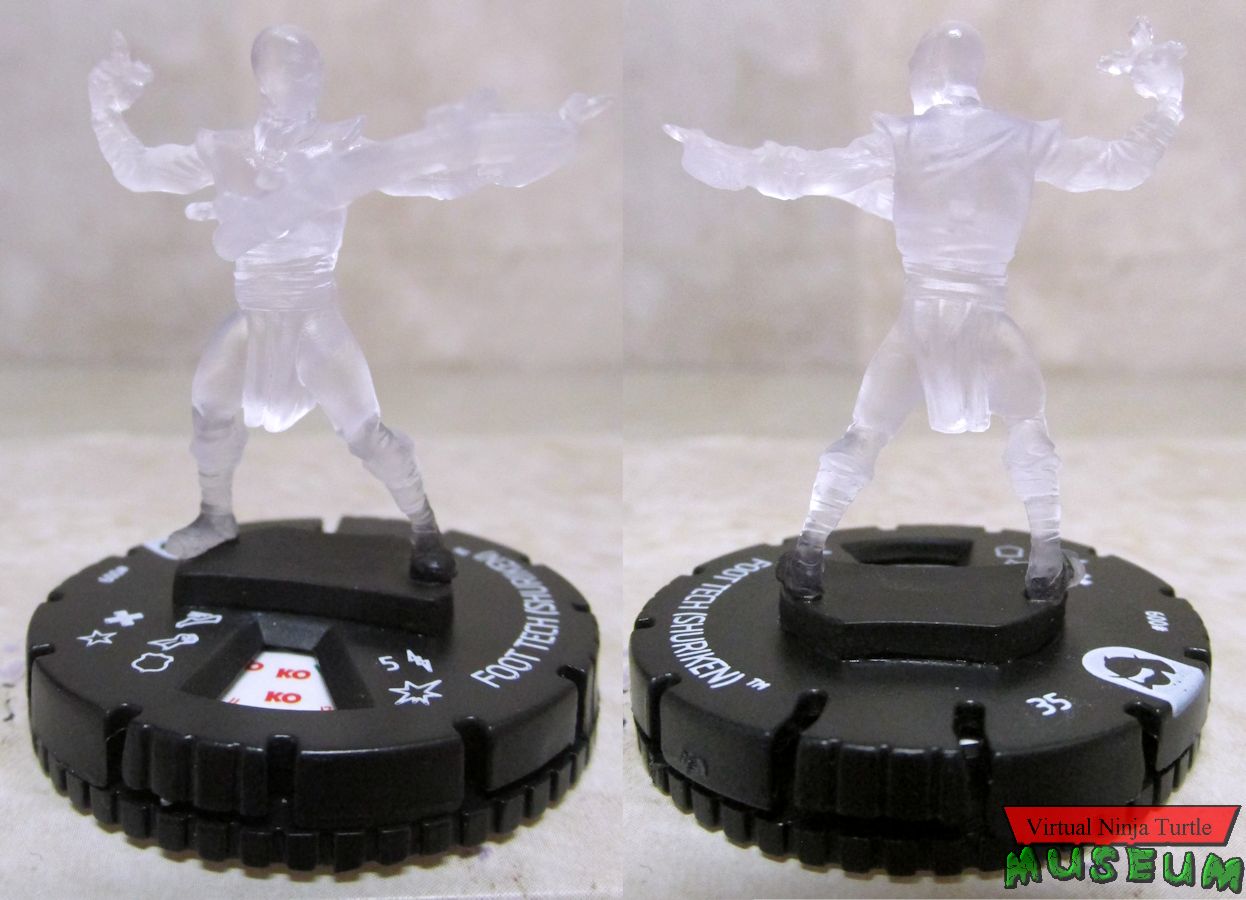 009 Foot Tech (shuriken) front and back