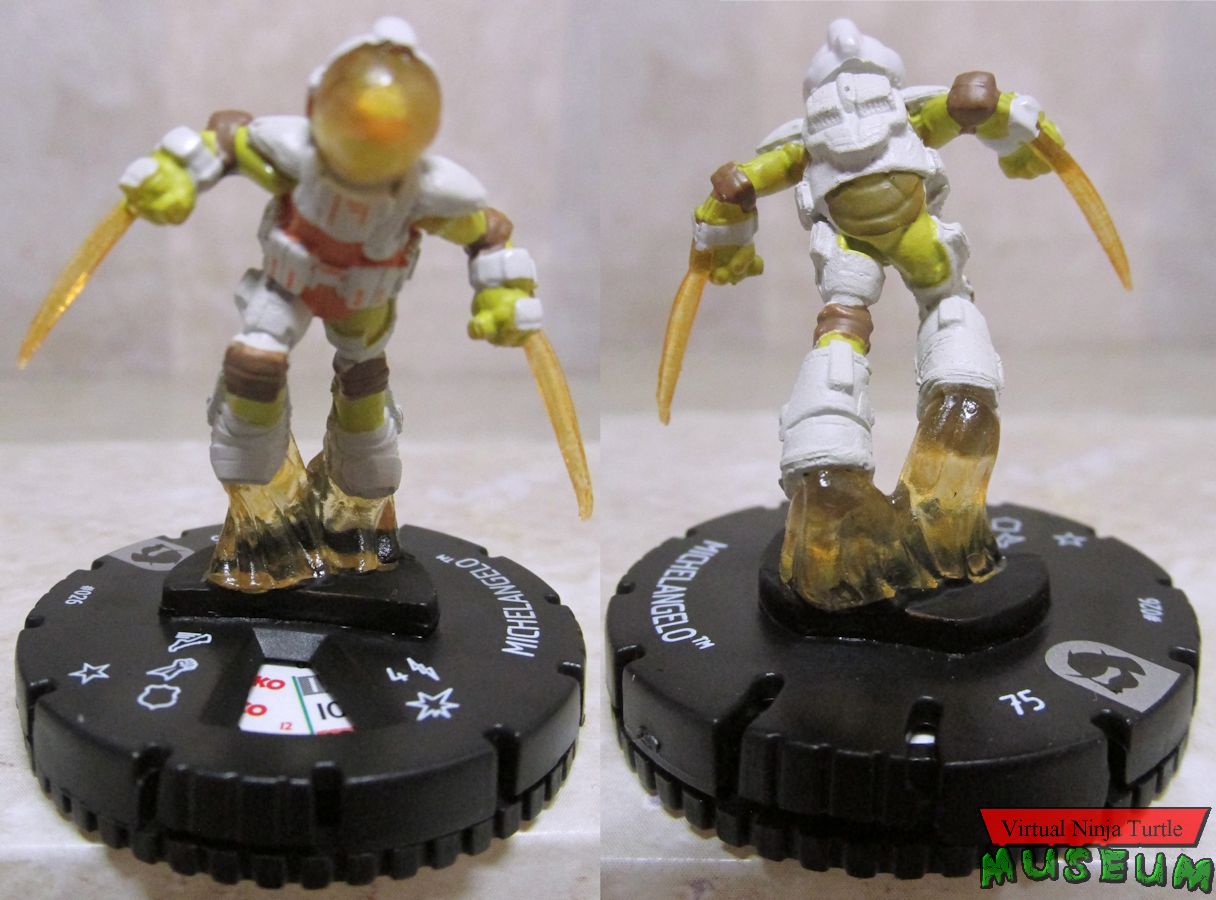 026 Michelangelo: Space Gear front and back