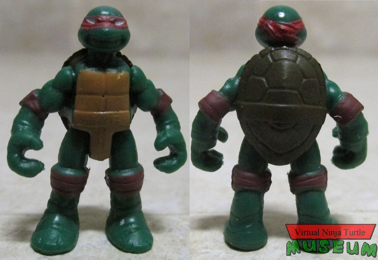 Raphael front and back