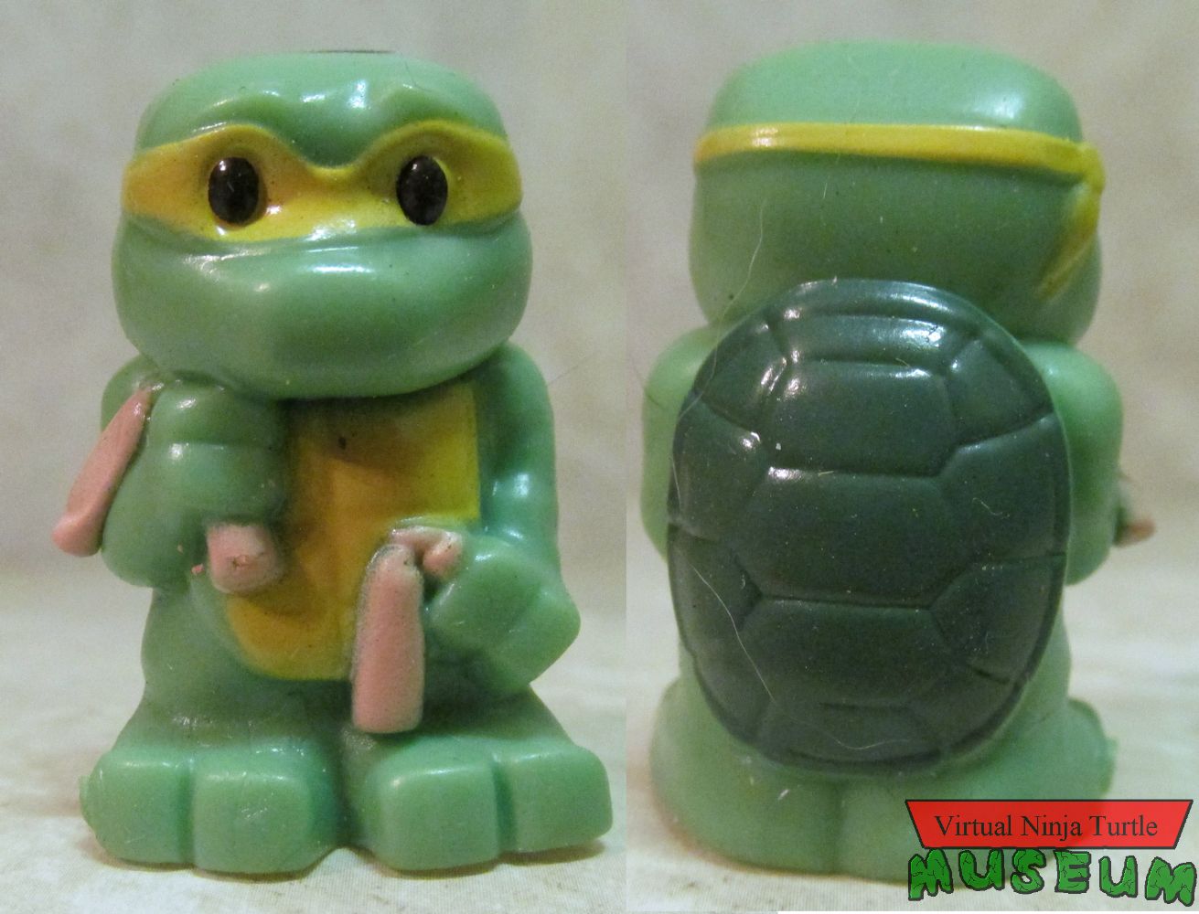 Training Michelangelo front and back