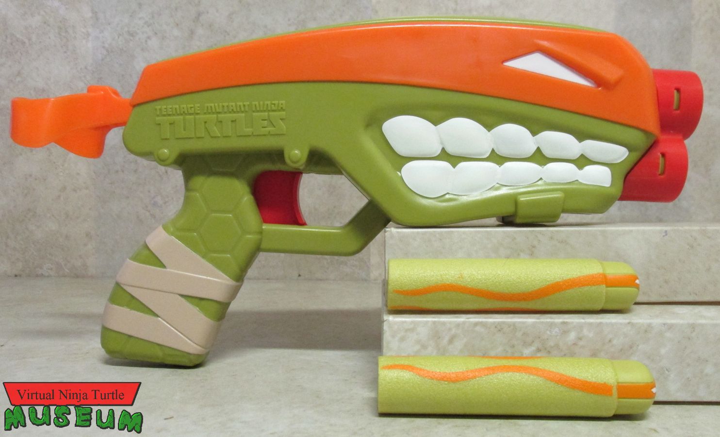 T-Blasts Double-Barrel Michelangelo Dart Gun