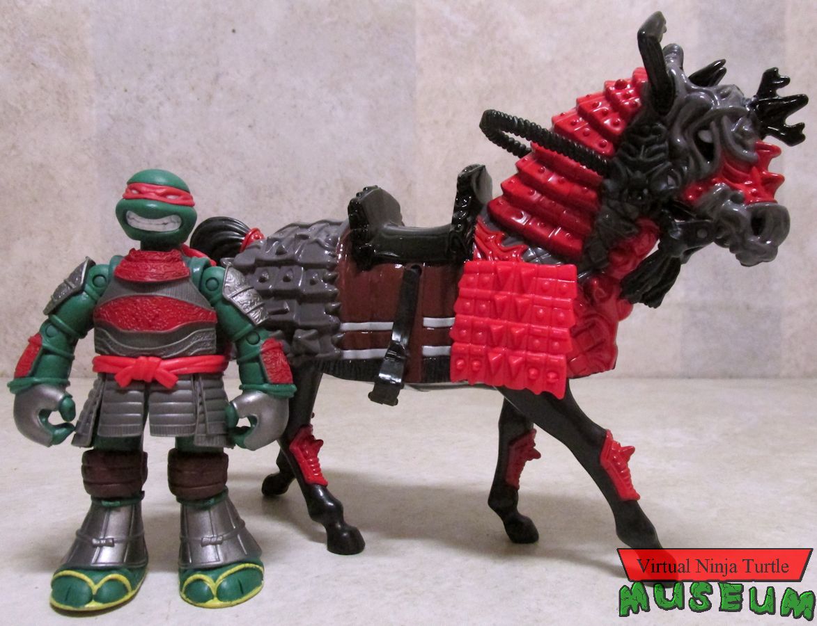 Warrior Horse with Samurai Raph