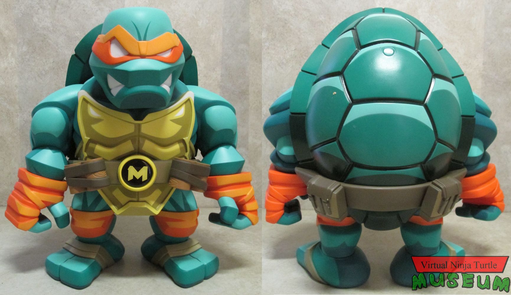 Michelangelo front and back