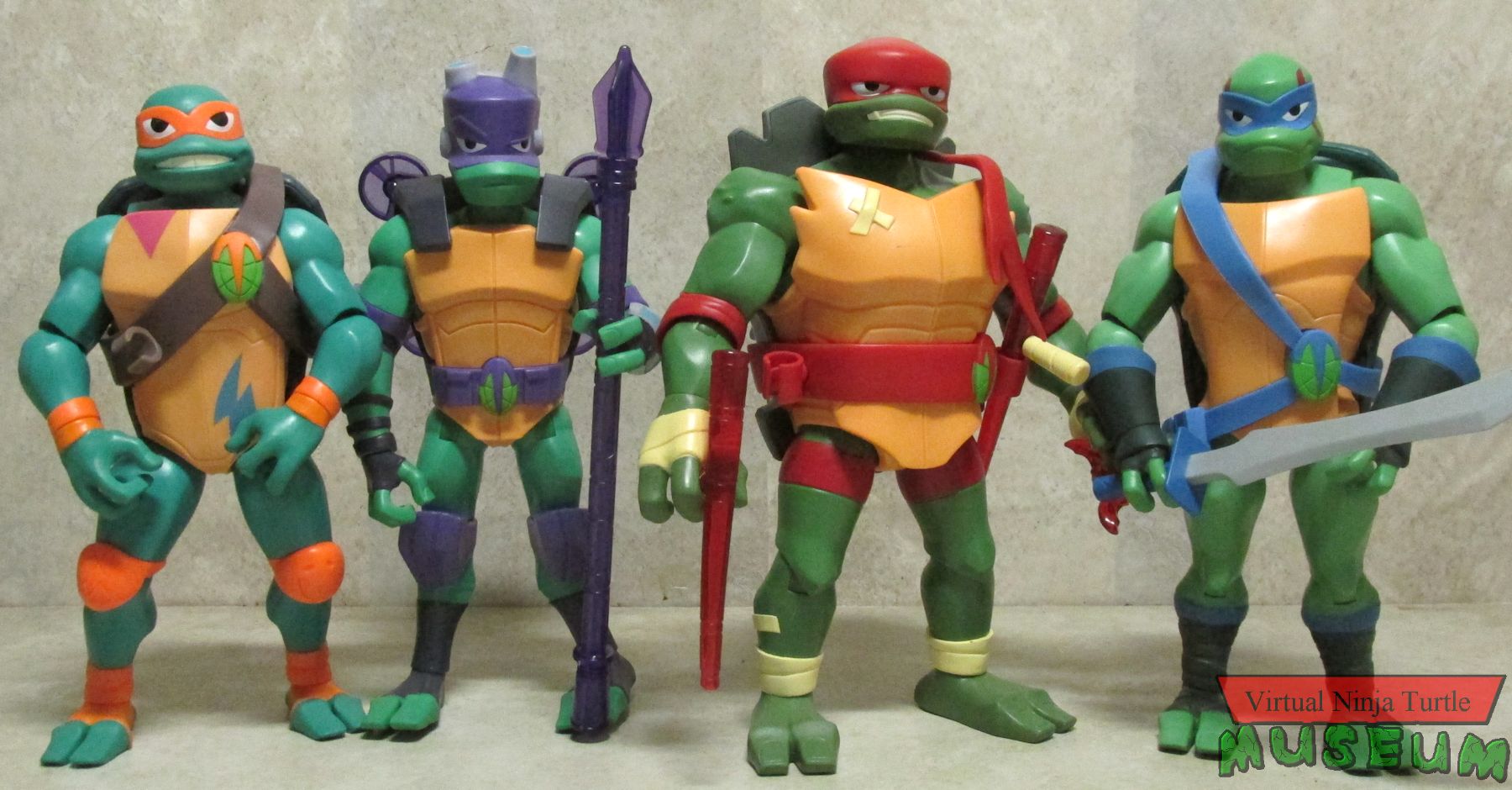 rise of the teenage mutant ninja turtle action figures