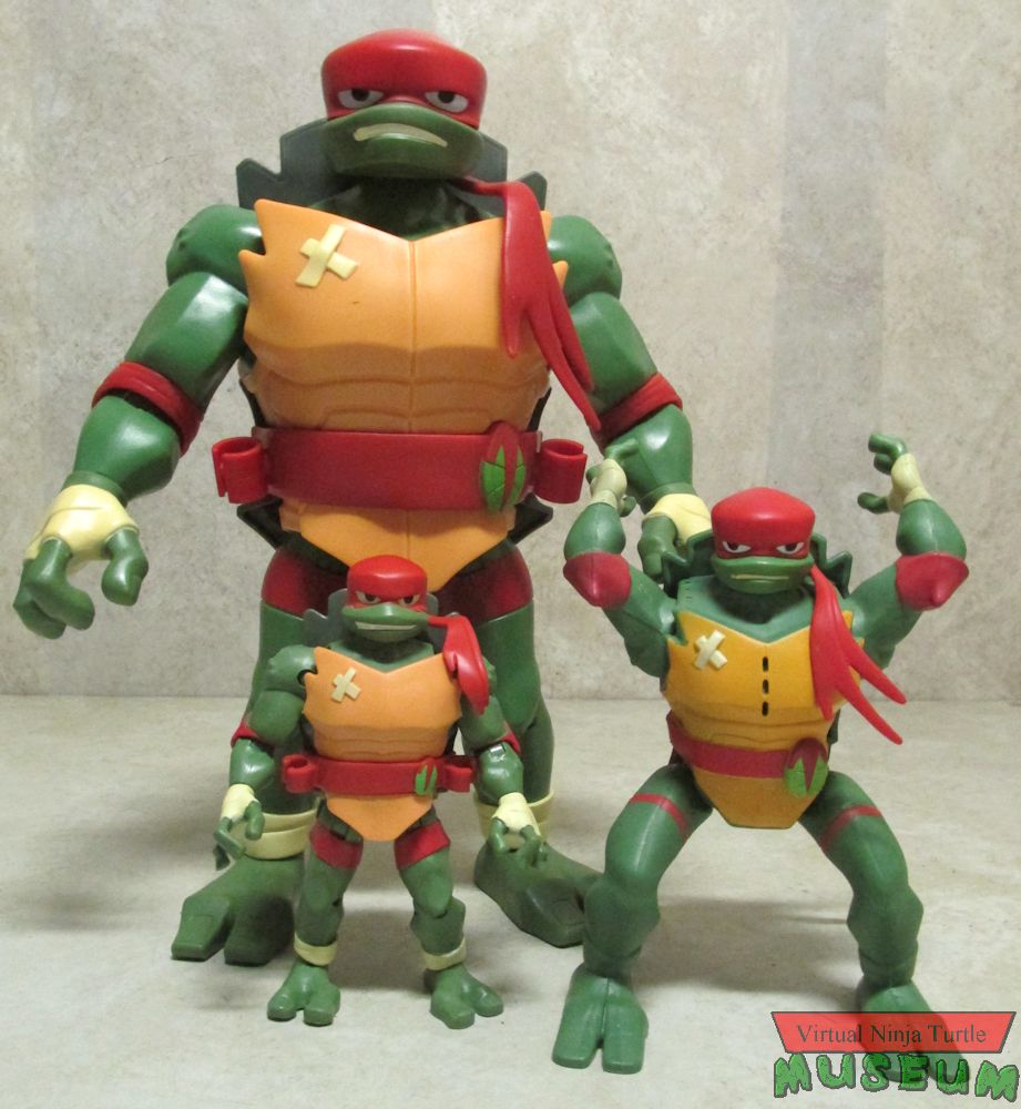 Giant Raphael with basic and deluxe Raphael