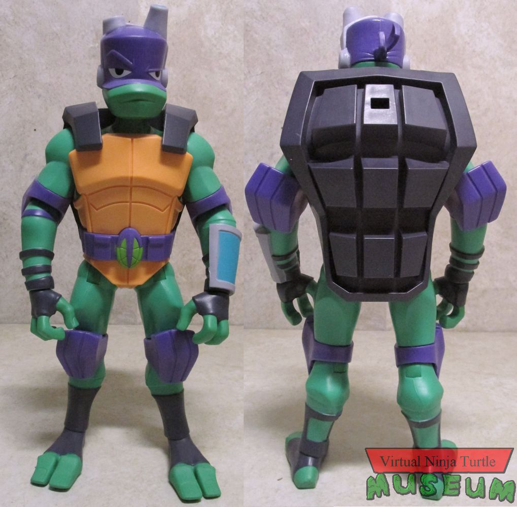 Giant Donatello front and back