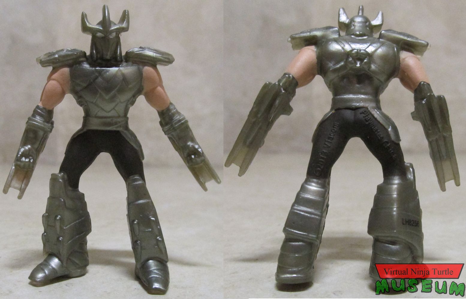 Shredder front and back