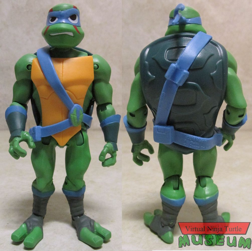 Leonardo front and back