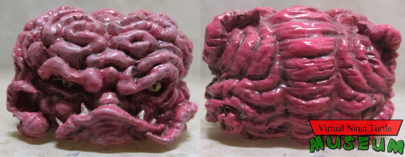 Krang physical body front and back