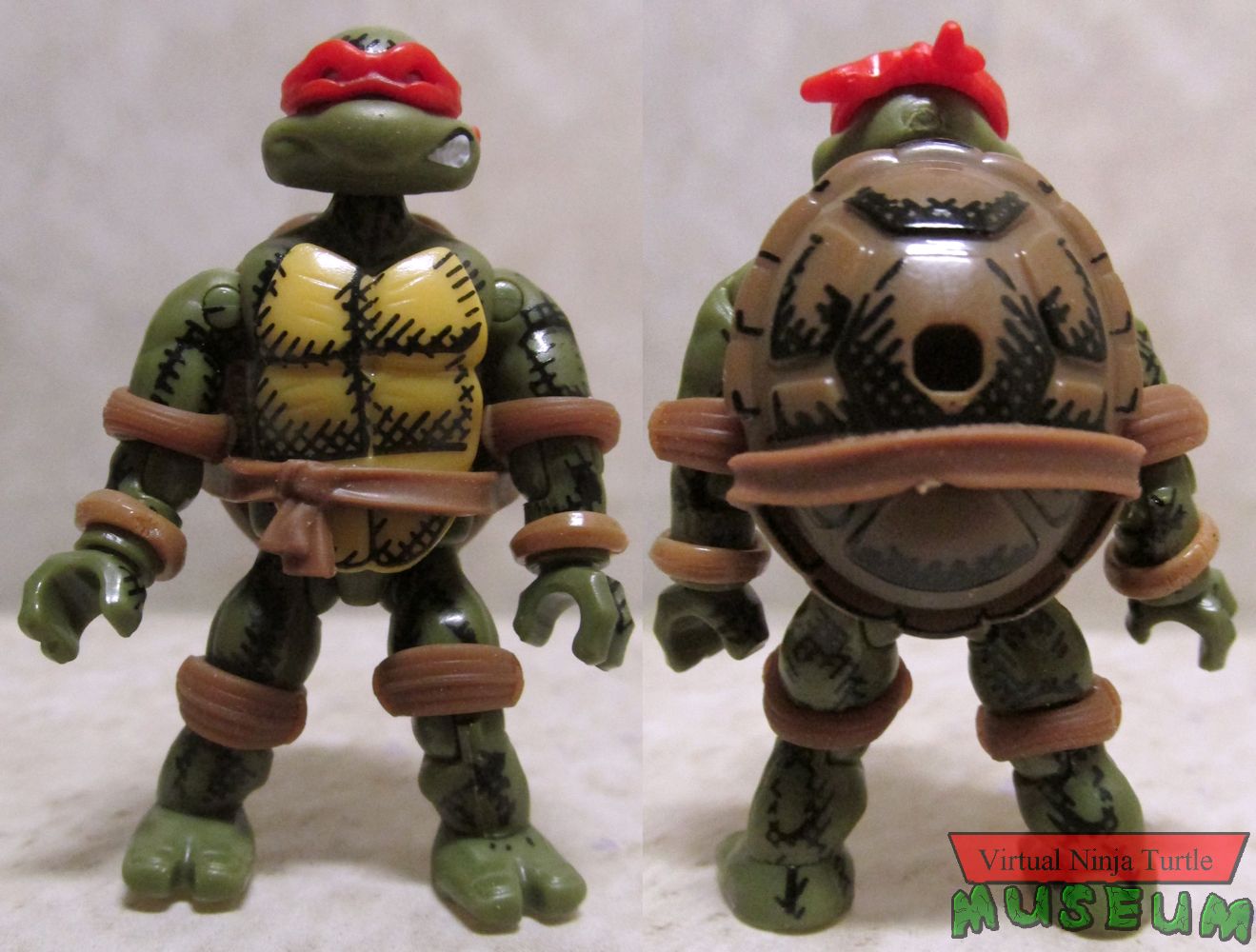 Heroes Series 3 Leonardo front and back